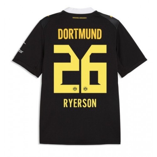 Borussia Dortmund Julian Ryerson #26 Vieraspaita 2026-27 Lyhythihainen